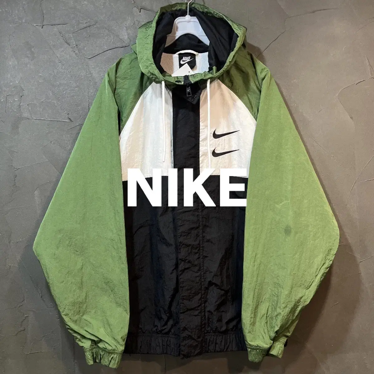 [XL] NIKE 나이키 더블 스우시 바람막이