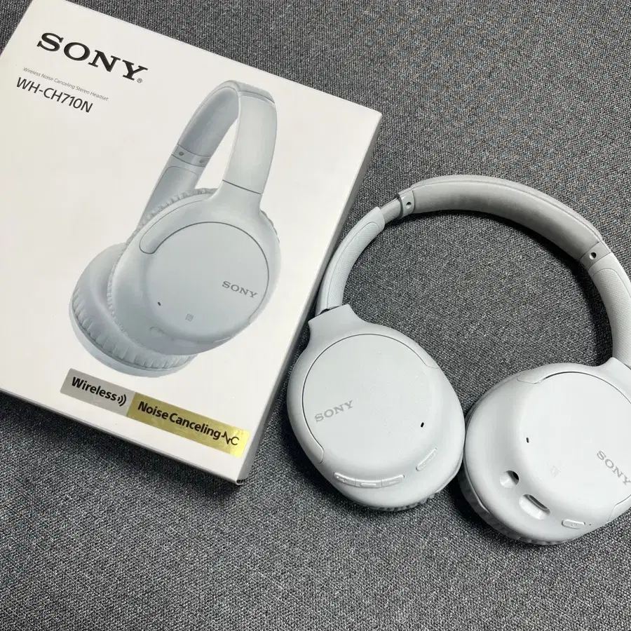 소니 헤드폰 SONY CH-710N 헤드셋 박스 O