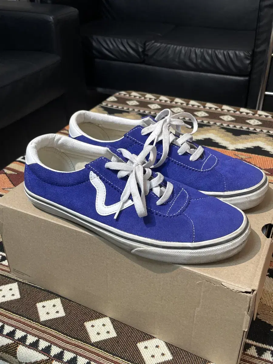 [280]Vans sports low blue