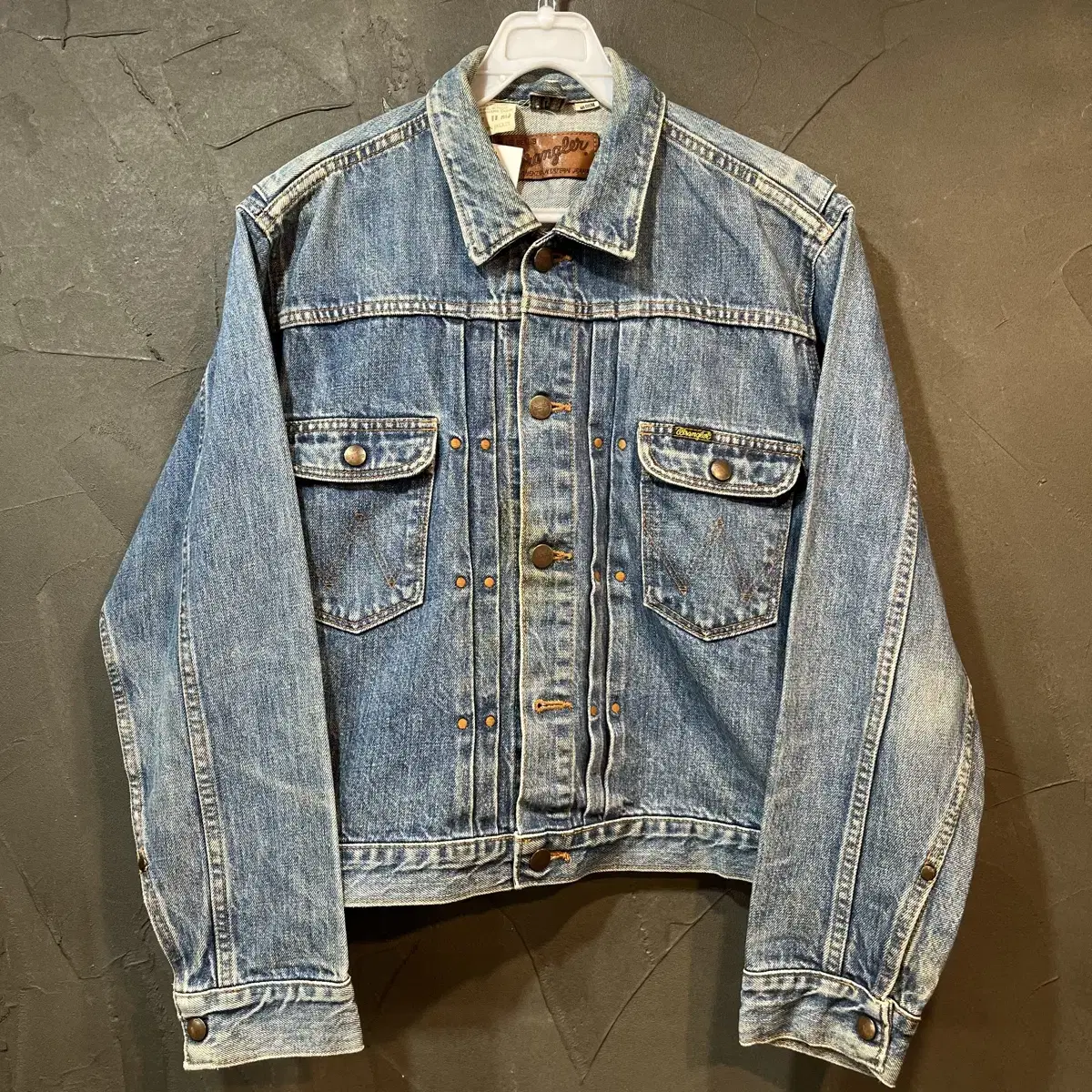 [M] Wrangler 웽글러 50s 복각판 11mj 데님 자켓