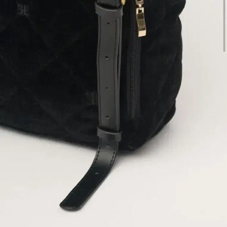 시엔느 벨벳 백팩 nouvelle velvet bag_black