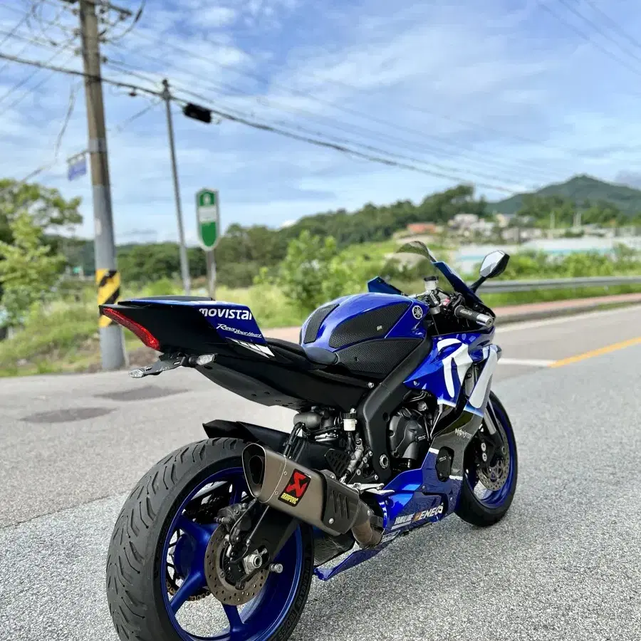 (대차가능) 야마하 YZF R6 20년식 아크라포빅 풀배기 2만키로