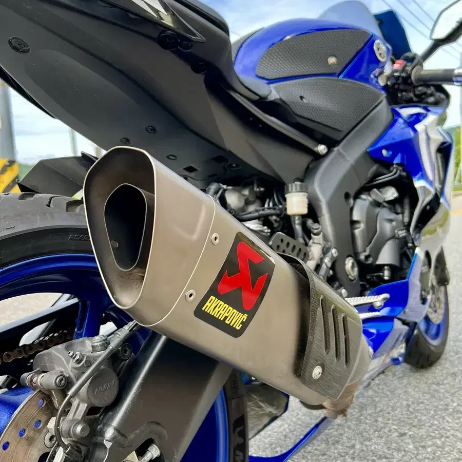 (대차가능) 야마하 YZF R6 20년식 아크라포빅 풀배기 2만키로