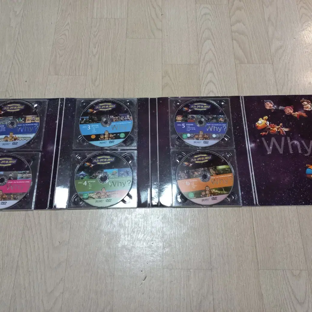 Why? 과학 + 도감 + DVD 6장