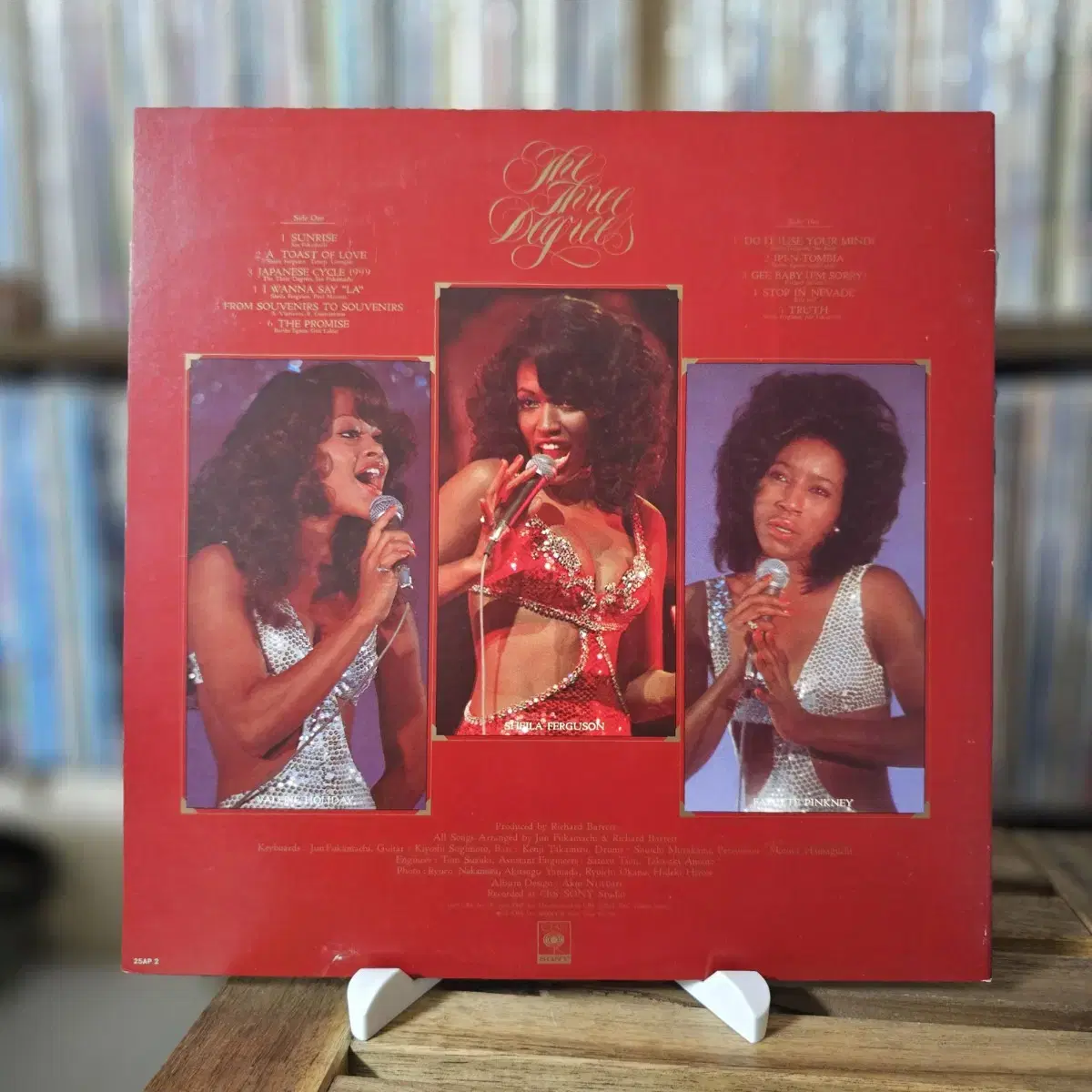 The Three Degrees - A Toast Of Love LP