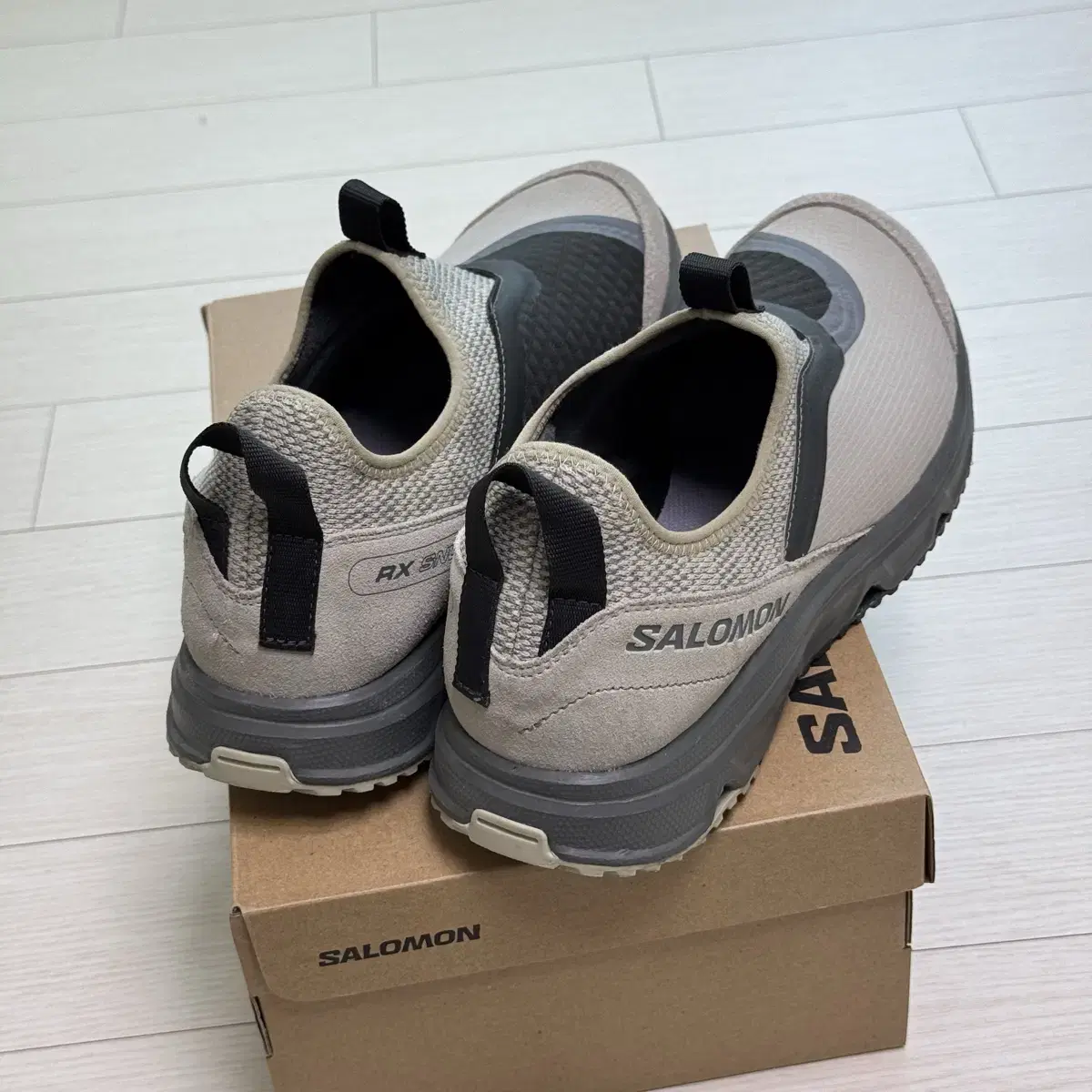 살로몬 rx Salomon RX Snug Moss Gray 280mm