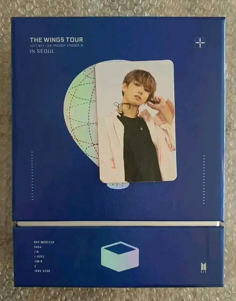 방탄 bts 2017 윙즈투어 디비디 DVD 정국포카 포함