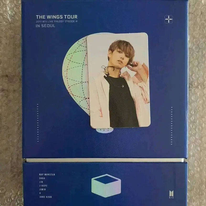 방탄 bts 2017 윙즈투어 디비디 DVD 정국포카 포함