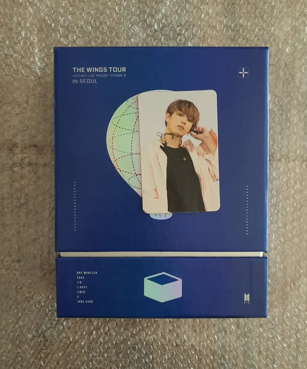 방탄 bts 2017 윙즈투어 디비디 DVD 정국포카 포함