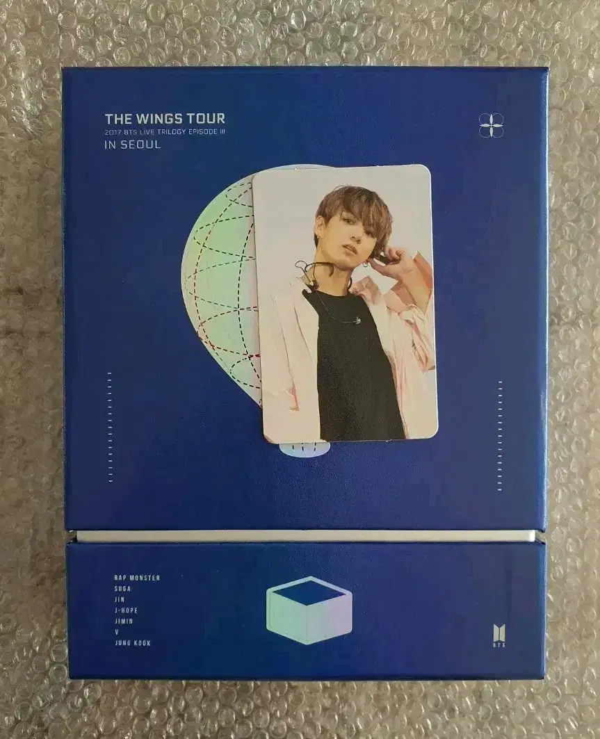 방탄 윙즈콘 윙즈투어 디비디 DVD 정국포카 포함