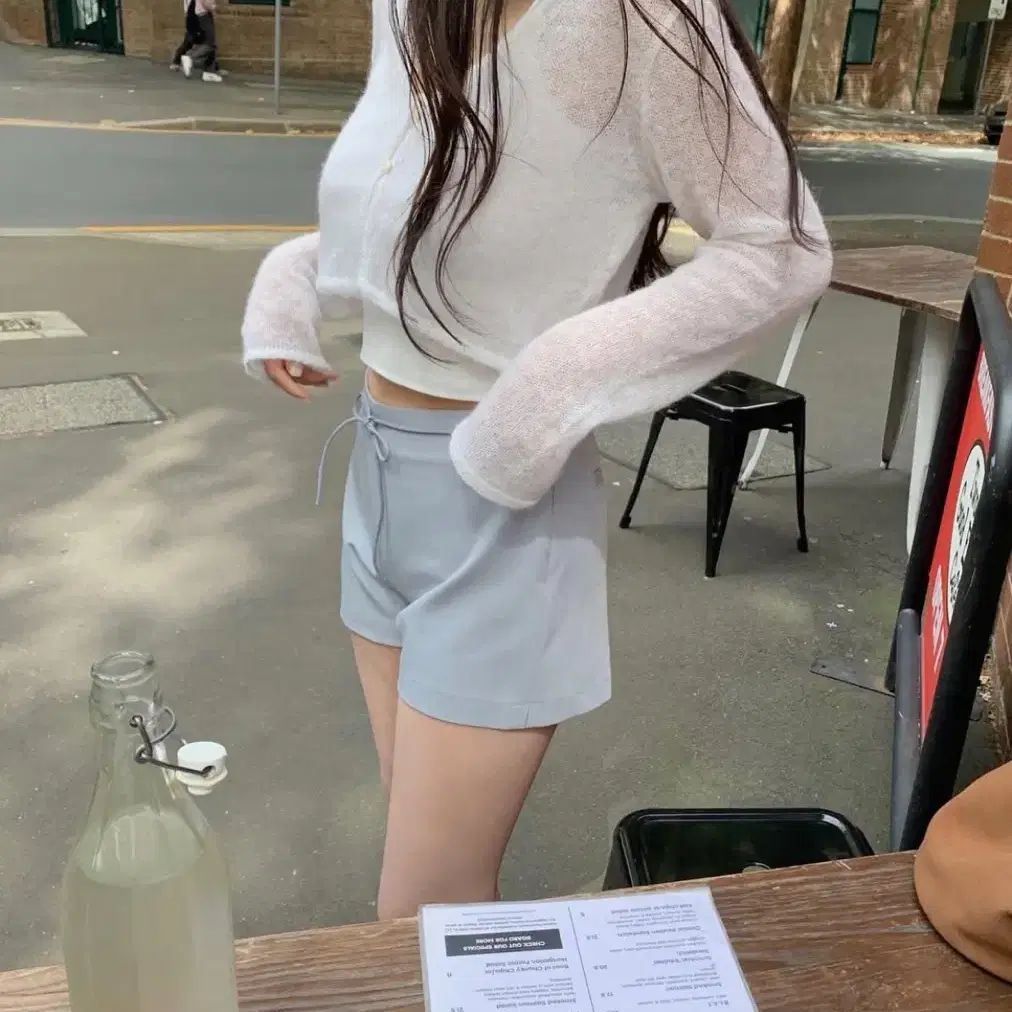 Leeds 리즈 소이 가디건 아이보리