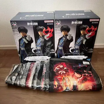 제일복권 강철의 연금술사 C상 피규어 로이 머스탱 세트