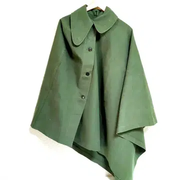 [컨디션 최상] 스나이퍼 케이프 망토 오란다군 밴딩 롱 비대칭