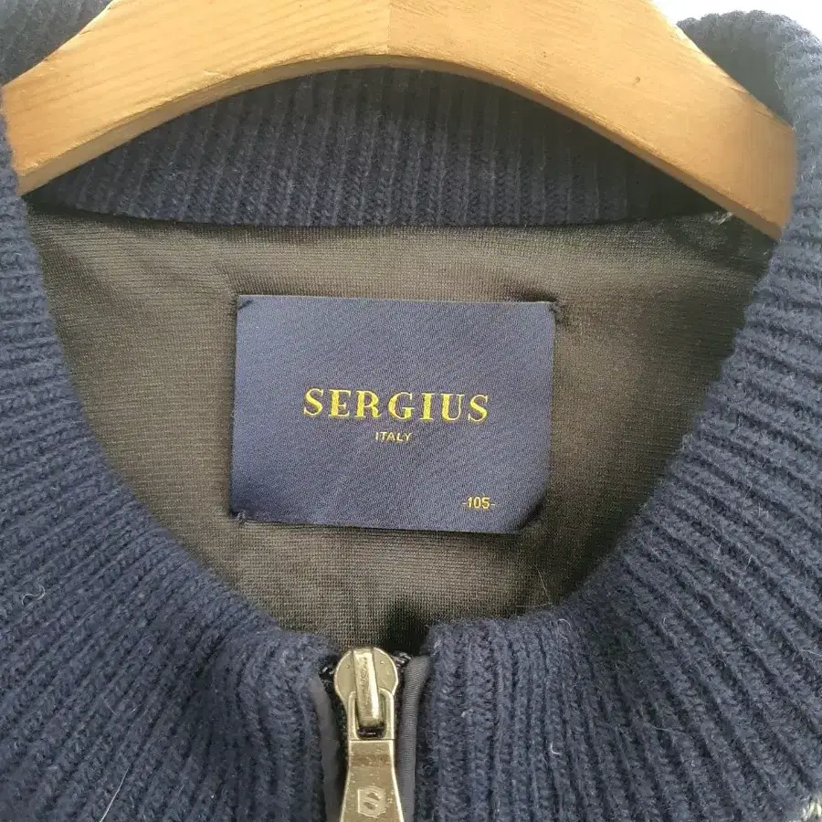 SERGIUS 집업 자켓 105  네이비