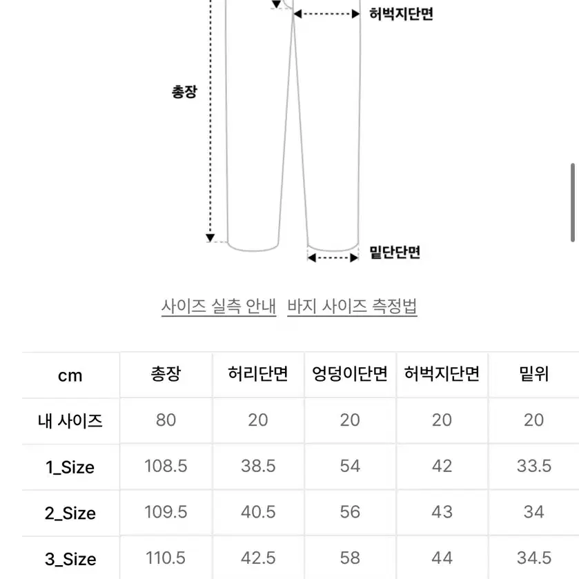 Begin202 바지 모음