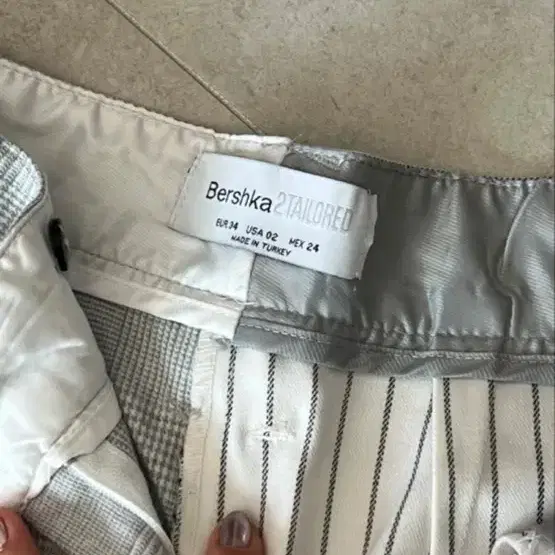 34사이즈 Bershka 테일러드 팬츠