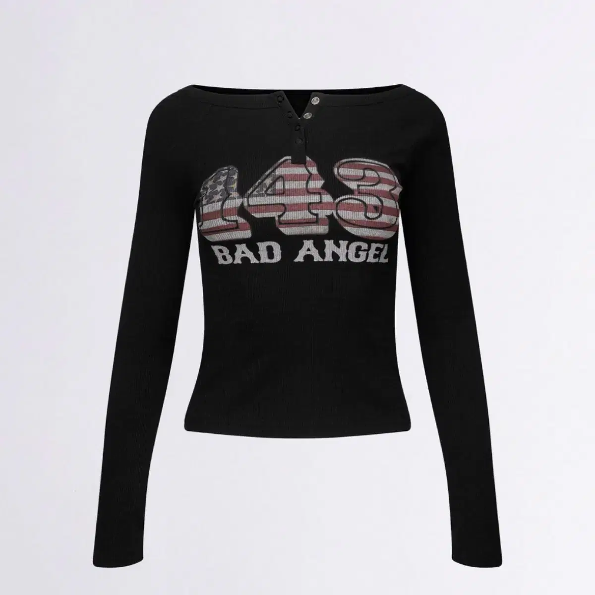 스컬프터 flag long sleeve 긴팔티 bad angel