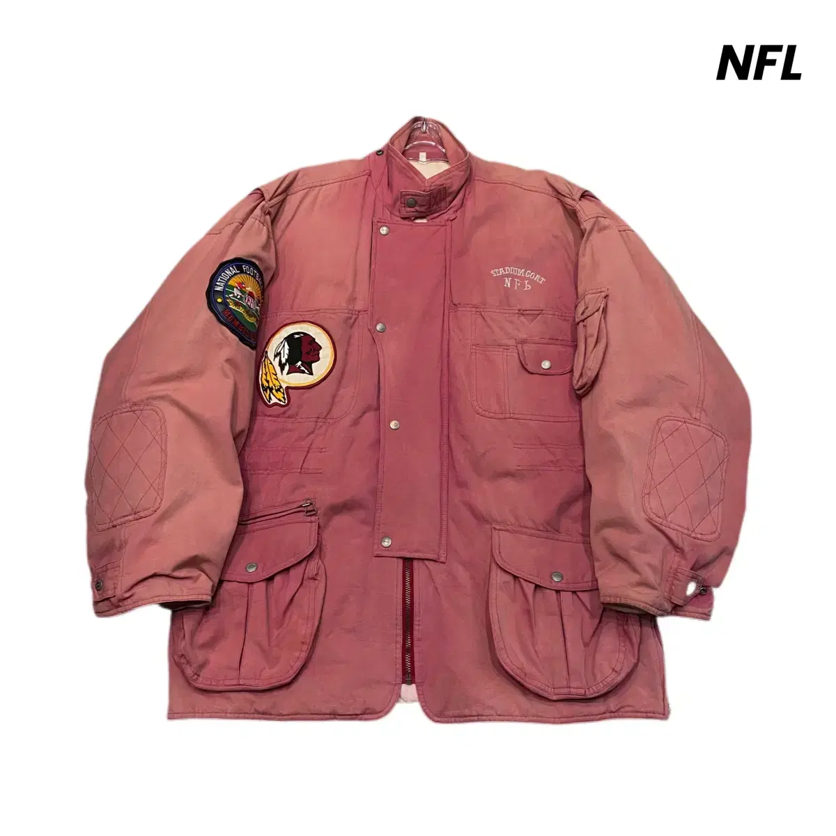 NFL 90s 미라지 레드스킨스 올드스쿨 점퍼 자켓