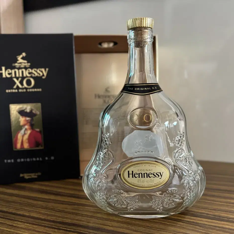 Hennessy 헤네시 xo 공병 + 박스