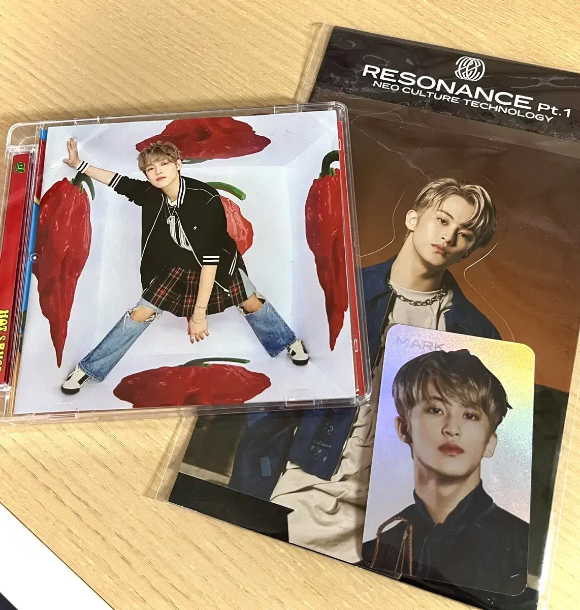 엔시티 nct 엔시티드림 천러 맛 cd&마크 홀로그램 포토 카드 세트