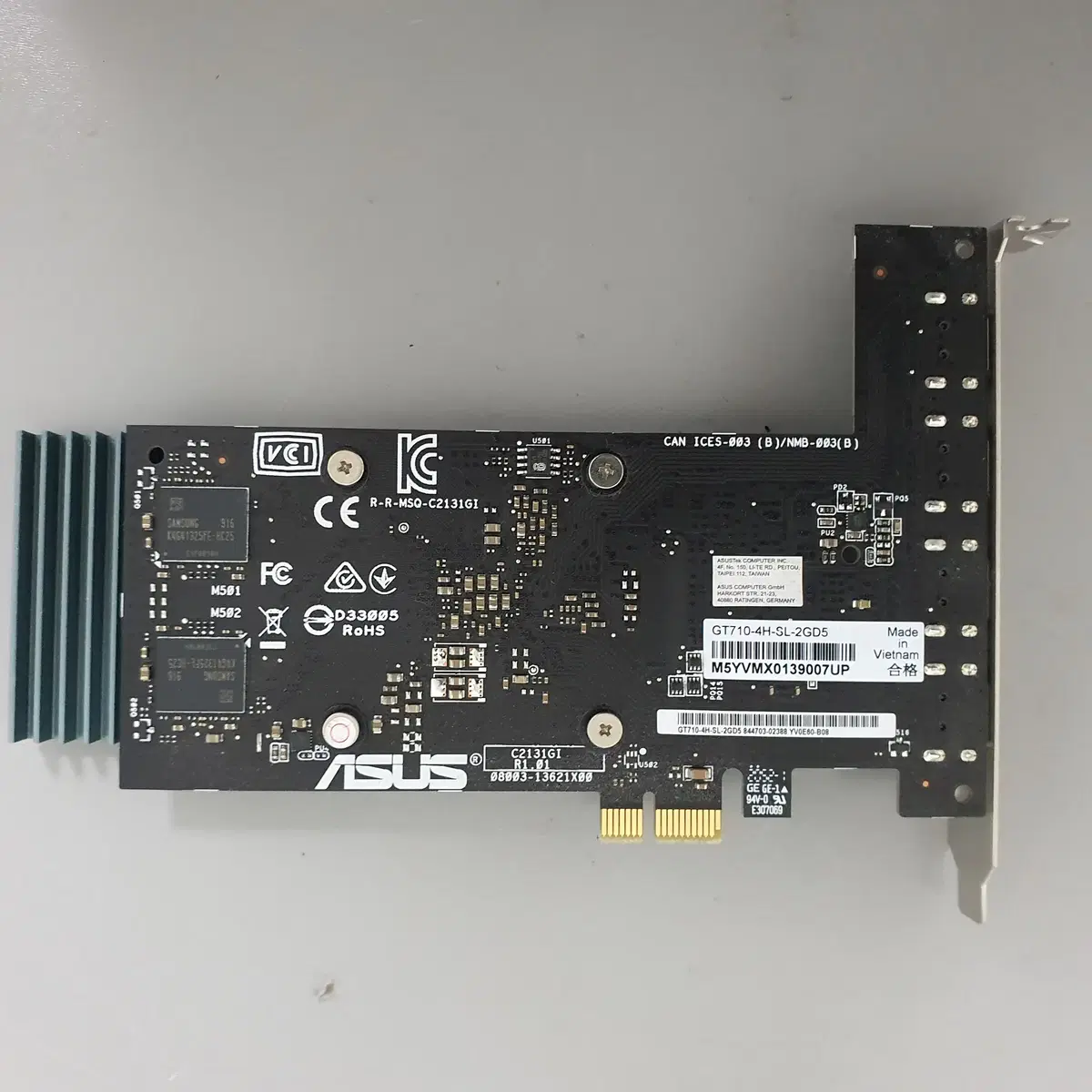 [무료배송] 중고 ASUS Geforce GT710 HDMIx4 2GB