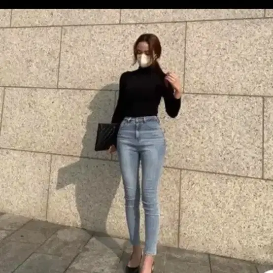 카인다미 골반뽕 청바지 s