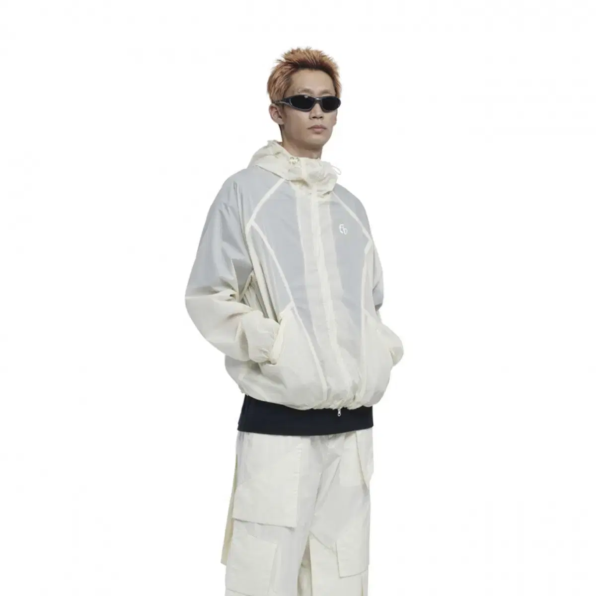 [노매뉴얼] TRANSLUCENT HOODED JACKET