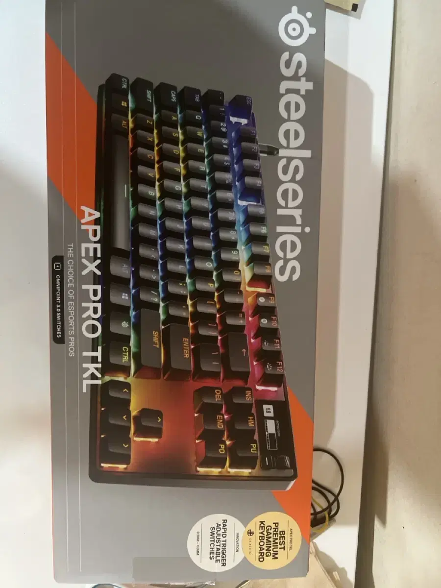 스틸시리즈 APEX PRO TKL GEN3 키보드팝니다