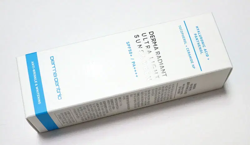 [New Product Packaging] DermaCentric Derma Radiant Ultra Light Sunscreen