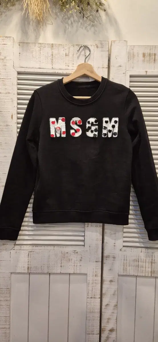 MSGM   S   스팽글   맨투맨