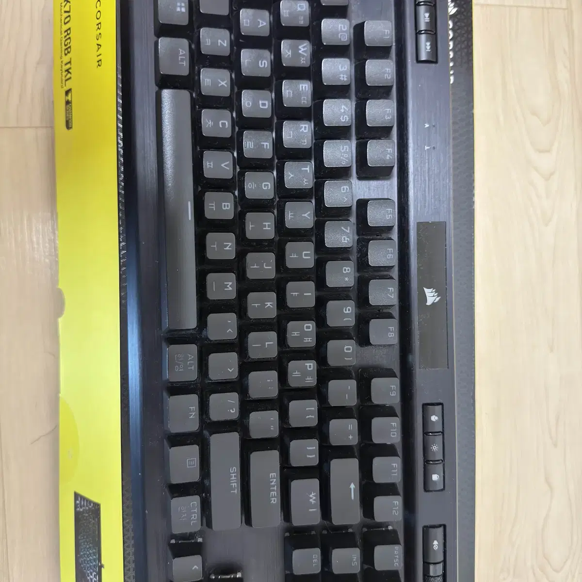 커세어 K70 TKL 저소음 적축