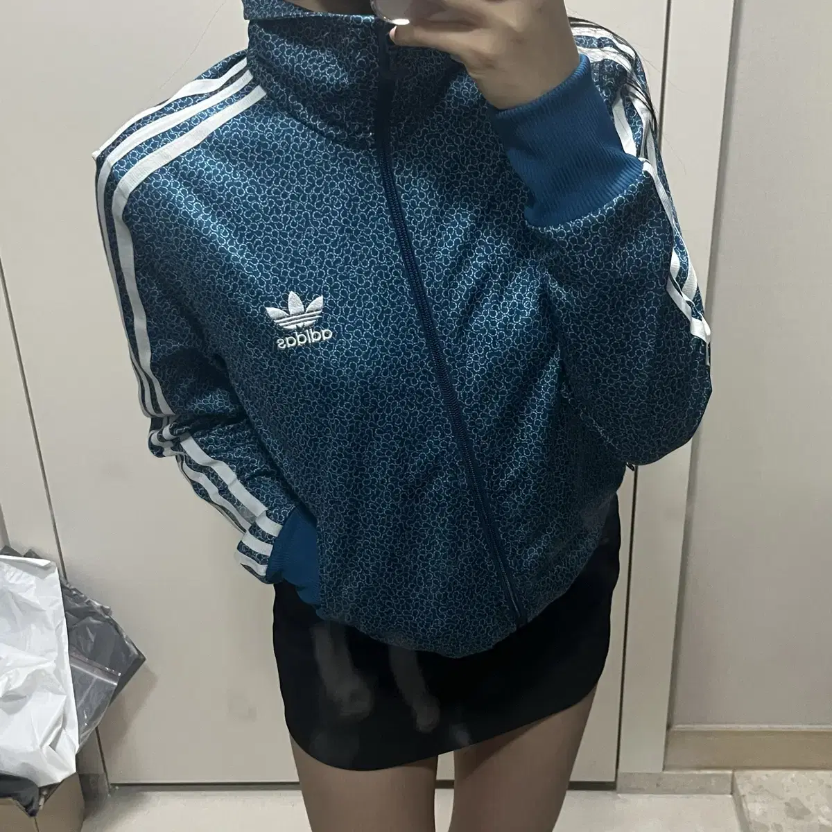 Adidas Turquoise Firebird Jersey 90