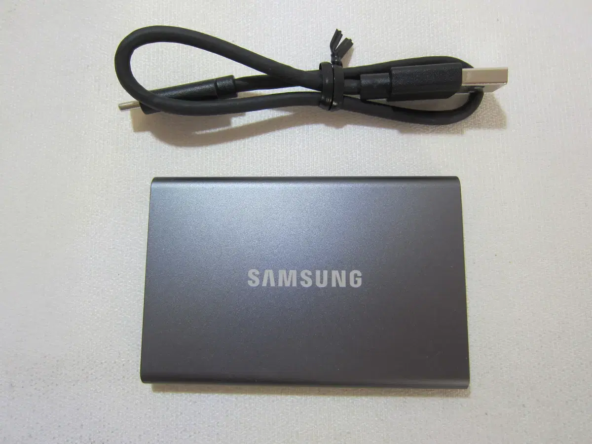 삼성전자 포터블 SSD T7 500G (AS 2026년 3월)