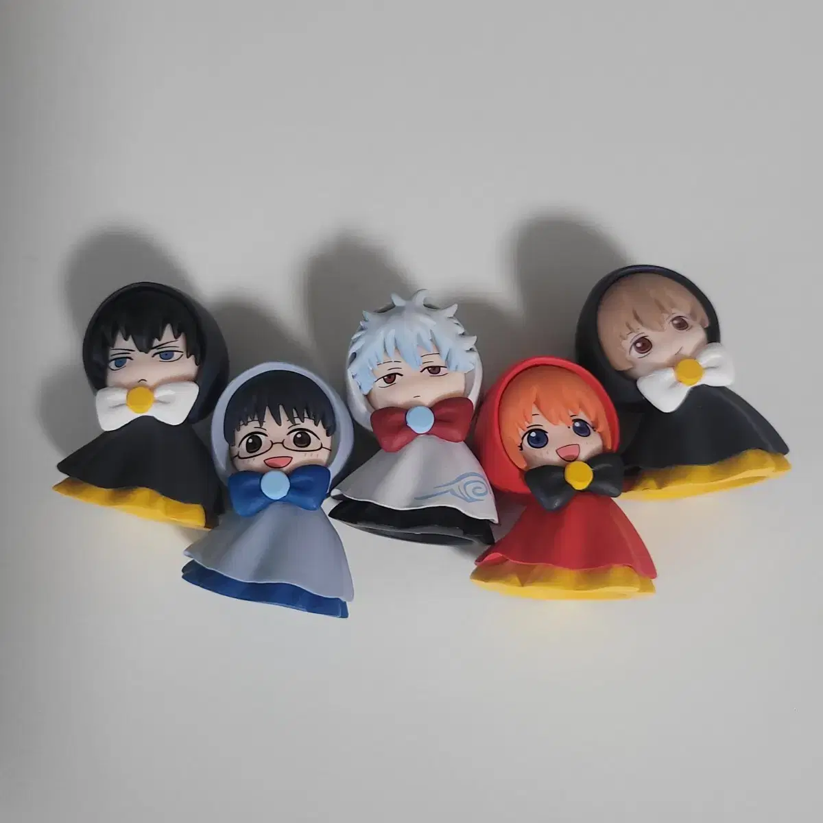 Gintama: The Movie keyring Gintoki Hijikata Kagura Shintouchi