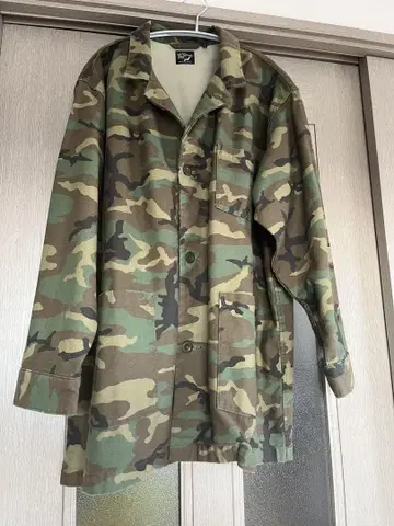 [새상품급] 오어슬로우 카모 무늬 커버올1
