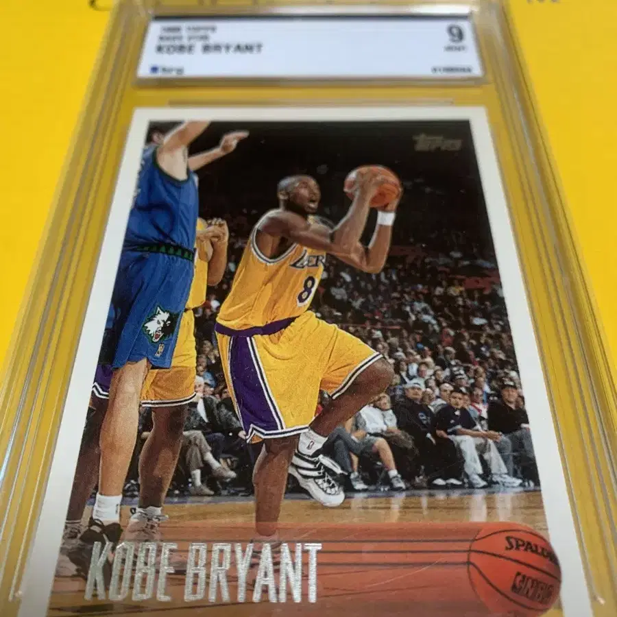 1996 TOPPS KOBE BRYANT 카드 (BRG 9)