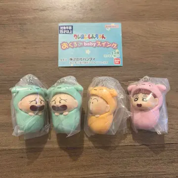 [새상품] 짱구는 못말려(크레용 신짱) 아기 스윙 4종 세트