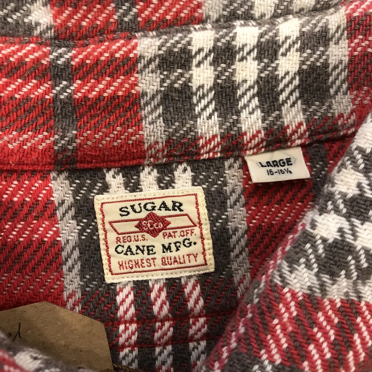 Sugarcane flannel Japan made