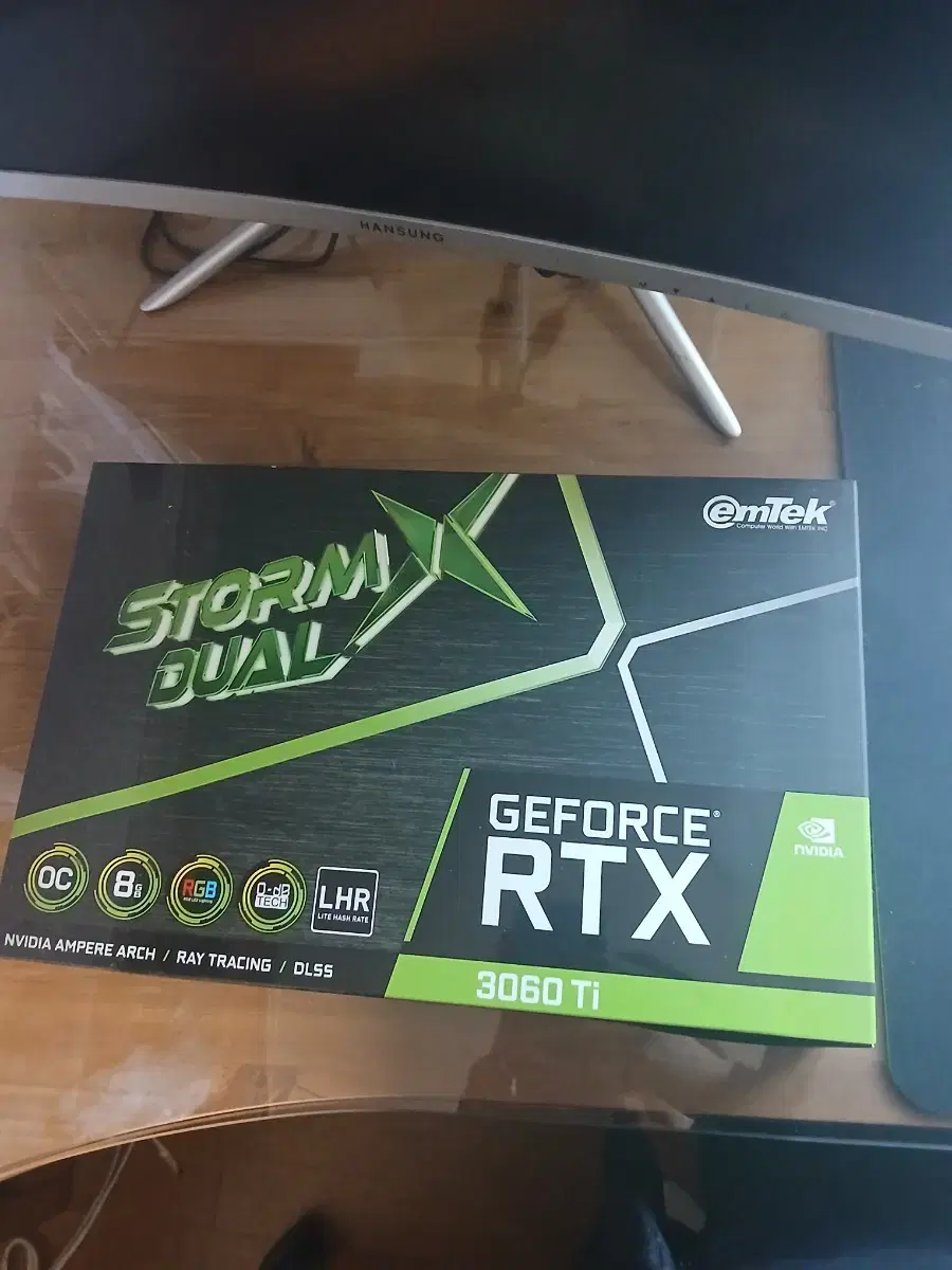 이엠텍 스톰X dual 8gb RTX 3060ti