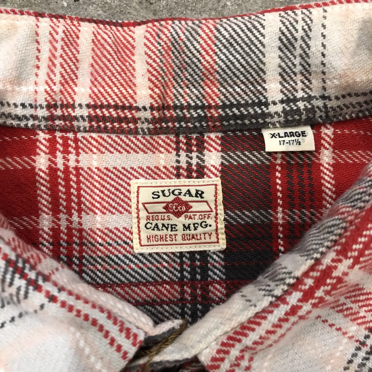 Sugarcane flannel Japan made