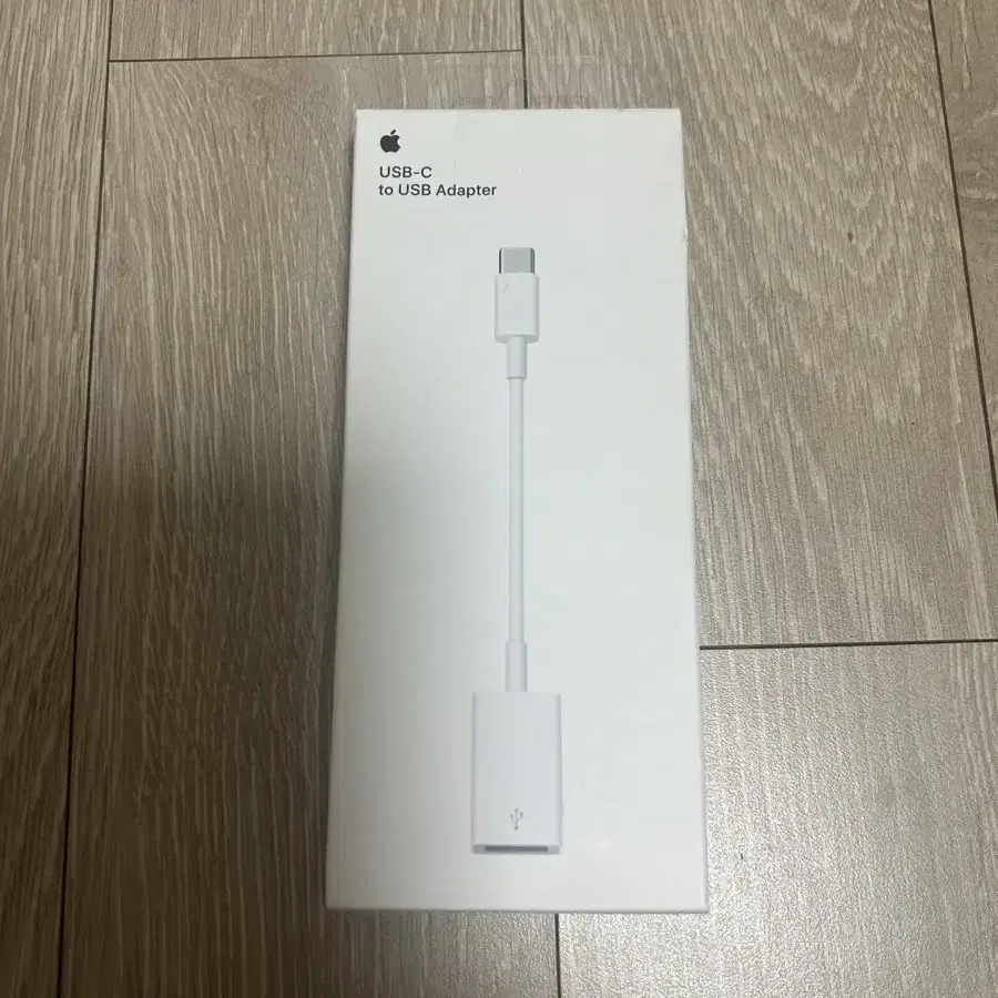 애플 정품 usb-c-usb 어댑터