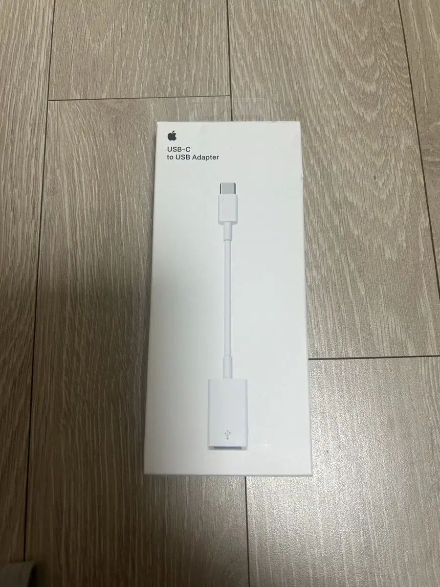 애플 정품 usb-c-usb 어댑터