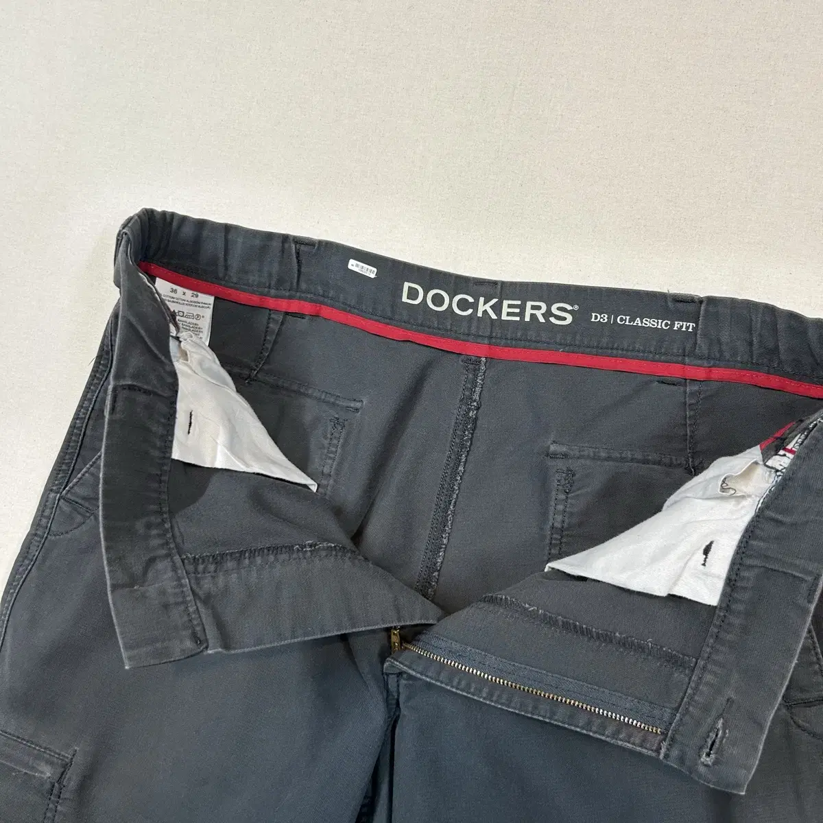 36inch) 다커스 DOCKERS 올리브 면바지 코튼팬츠