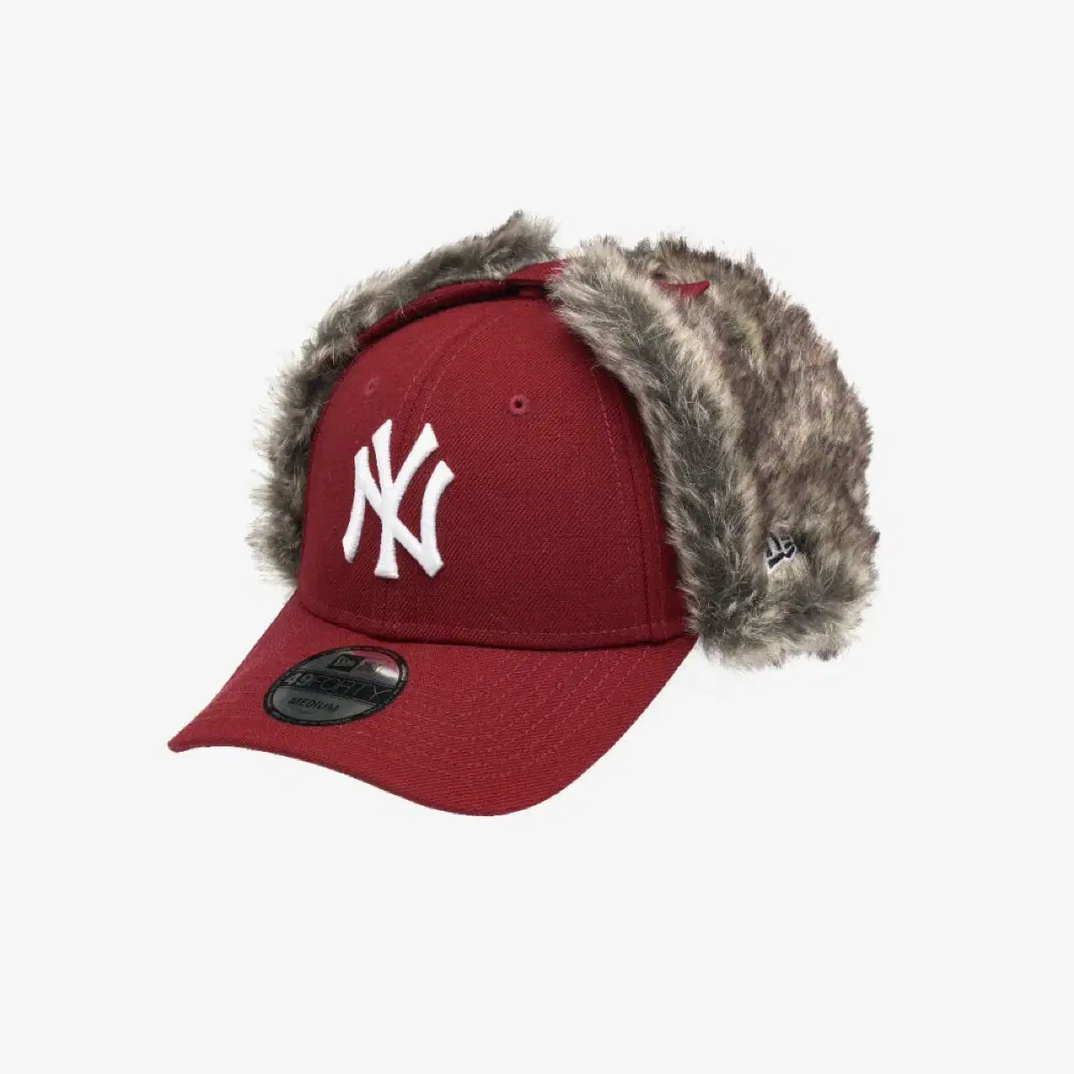 [New Product] MLB x New Era 4940 Dogueye NY Ball Cap Red Fur Hat