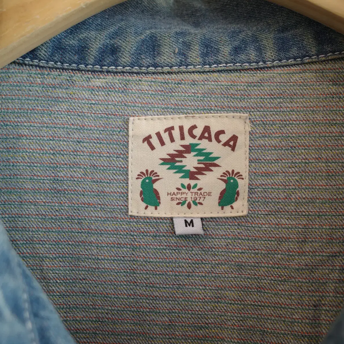 TITICACA 데님 코트