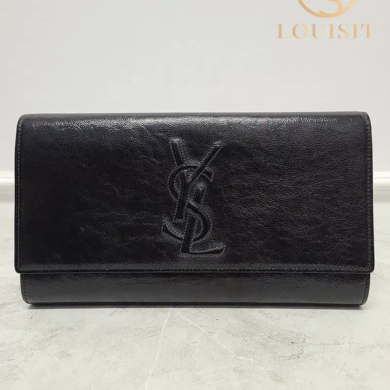 생로랑 블랙 페이던느 YSL 벨드쥬르 클러치백