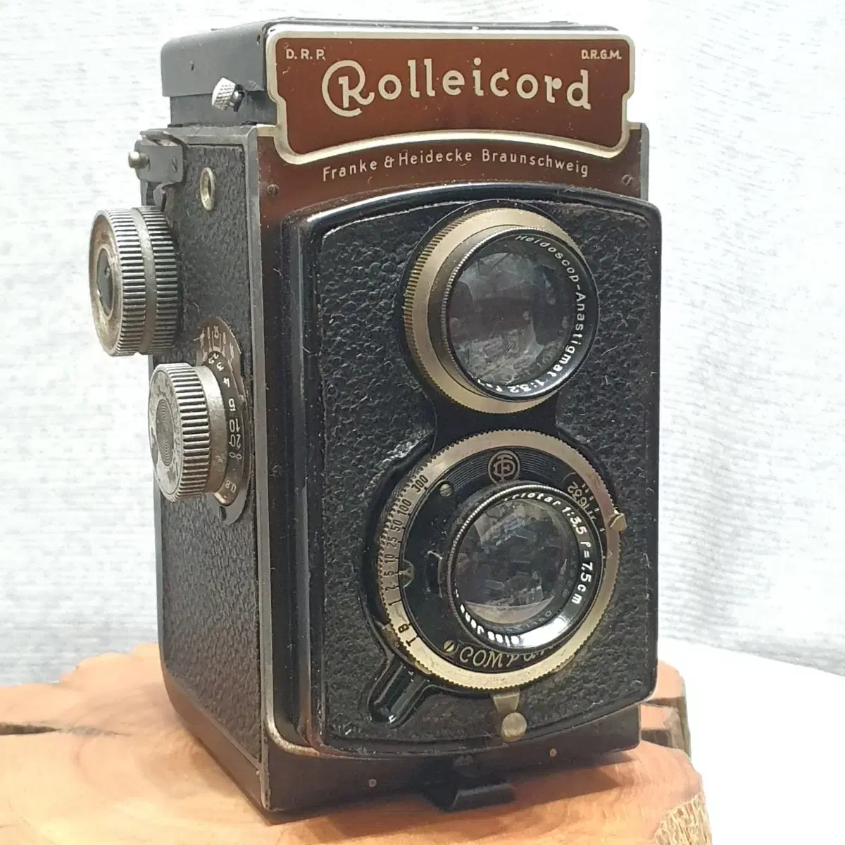 독일 롤라이코드 Rolleicord TLR 이안리플렉스 중형 카메라(가죽