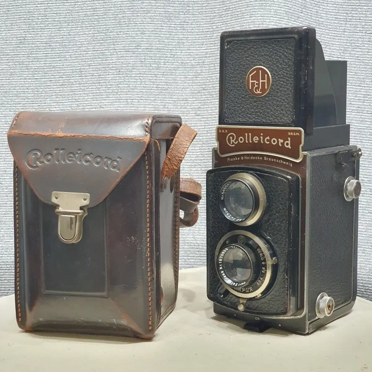 독일 롤라이코드 Rolleicord TLR 이안리플렉스 중형 카메라(가죽