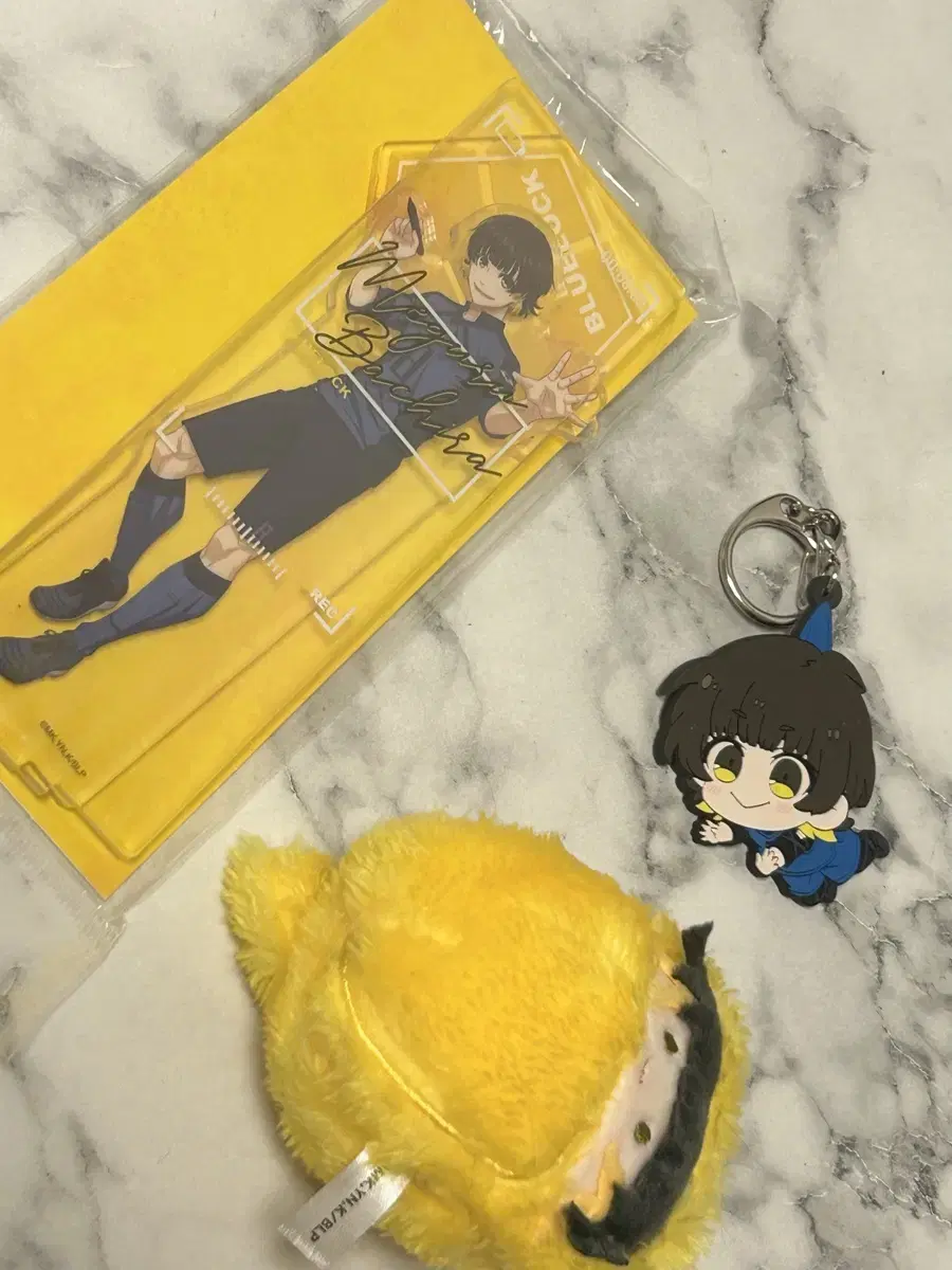 BLUELOCK BACHIRA Sign Acrylic/Tapestry/Keyring/Profile Acrylic Keyring/Chibi-nui