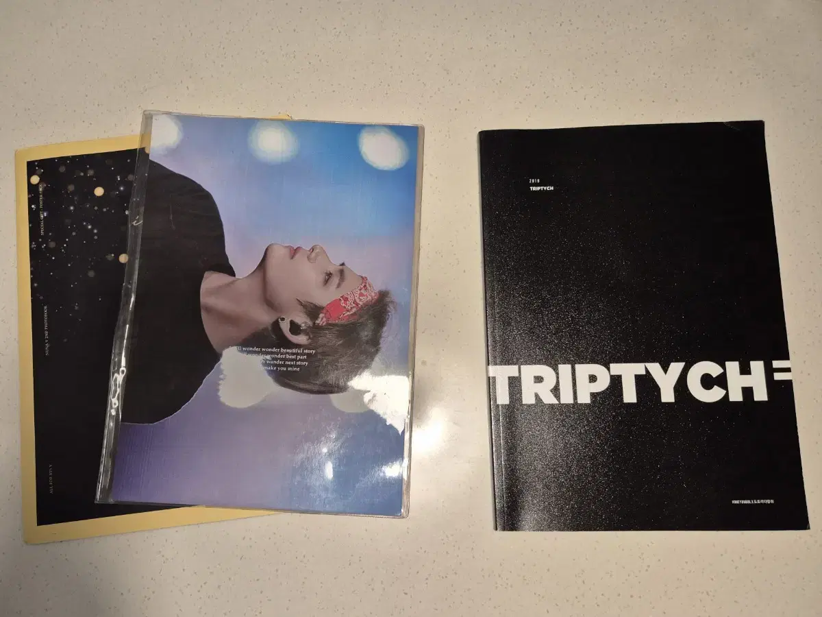 방탄소년단 뷔 포스터 팩 / 방탄소년단 랩라인 tryptych 포토북